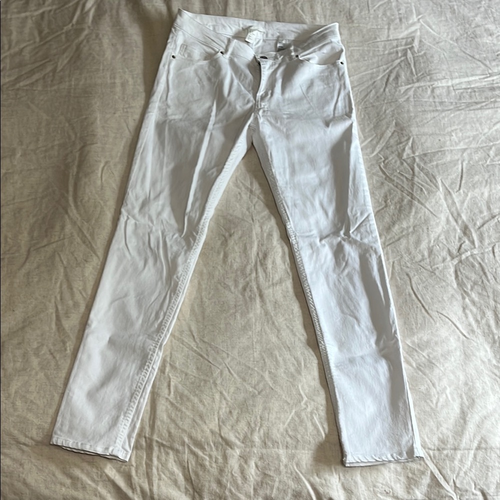 H&M White Skinny Jeans Classic Style